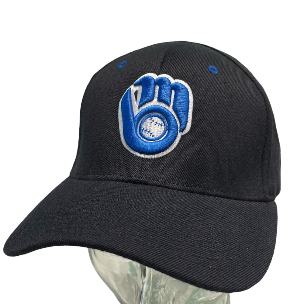 Milwaukee Brewers Pacific Pro Series Embroidered Hat Cap 7 3/8 Fitted Baseball